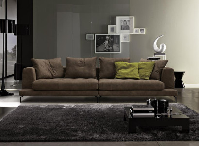 Sofa 4 Sitz Sofas Luxus Polster Ledersofa Luxus Couch Leder Viersitzer